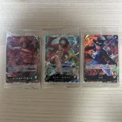 ワンピースカード セブンイレブン限定　キャンペーンカード 未開封　3枚セット