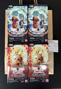 テープ付き ドラゴンボール フュージョンワールド ブースターパック 4