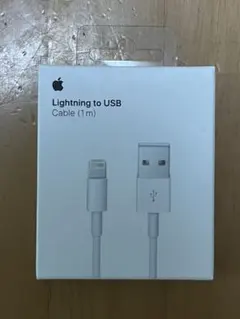 Apple 純正品　Lightning USBケーブル1m