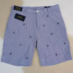 Polo Ralph Lauren アンカー刺繍 ショートパンツ 34のサムネイル