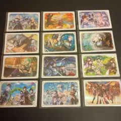 原神　ウエハース　シール　第1弾　第2弾　12枚　12種　まとめ売り
