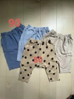 ユニクロ90サイズ　GU 80サイズ