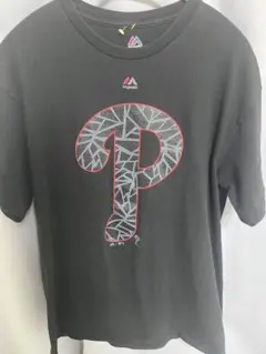 Majestic フィリーズ UTLEY Tシャツ US古着のサムネイル