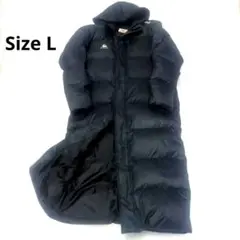 【希少Lサイズ】le coq sportif ベンチコート 黒 ダウン　肉厚