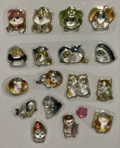 おすそ分け　モフサンド　ジュエリードロップステッカー②