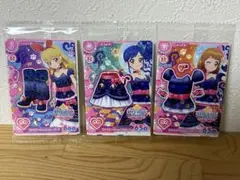 セブンイレブン　アイカツカード モンスターキャット 3枚セット