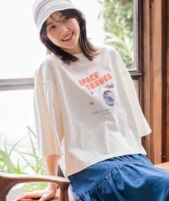 スペースアニマルフリルTEE
