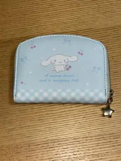 シナモロール 財布 水色