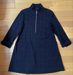4811 ZARA ワンピース　格子模様