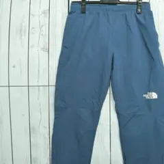 ノースフェイス ナイロン イージーパンツ 青レディースS〜M/メンズS トレイル