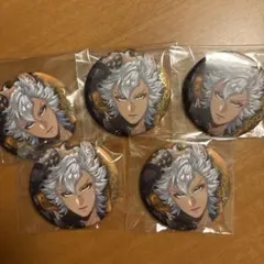 ツイステ 5周年 ブレイジングジュエル 缶バッジ ジャック5点セット