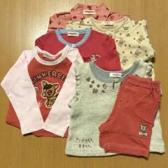 ティンカーベル　トップス　パンツ6点　まとめ売り　90