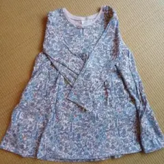 next 花柄 長袖ワンピース