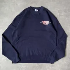 ラッセルアスレチック スウェット 古着 80s USA製 M 紺 17263のサムネイル