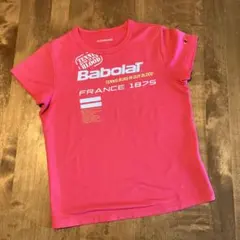 Babolat テニス Tシャツ M ピンク BAB-1046GW