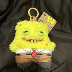 ファグラー×スポンジボブ　スポンジボブぬいぐるみキーホルダー