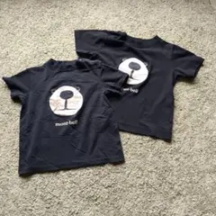 mont-bell クマ顔 Tシャツ 100センチ　80センチ　セット