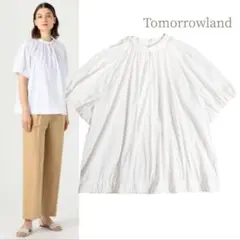 【美品】  yori / ヨリ | サイドギャザーパフブラウス | F | ホワイト | レディース yori(ヨリ) サイドギャザーパフブラウスブラウスYR21-23080SM YR21