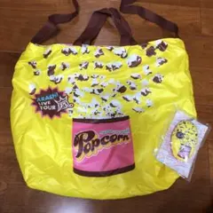 嵐 Popcorn ショッピングバッグ 携帯ストラップ 2点セット