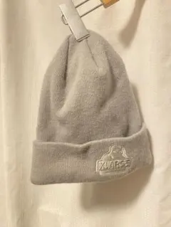 X-LARGE グレー ニット帽