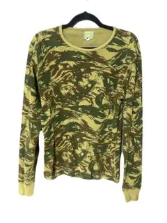 A BATHING APE 迷彩柄 ワッフルサーマル長袖カットソーのサムネイル