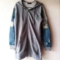 DIESEL ダメージパーカー