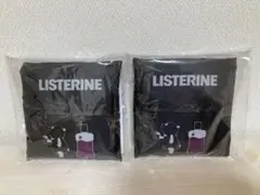 【新品未開封】リステリン イオンブラックフライデーブラックパンダ エコバッグ2個