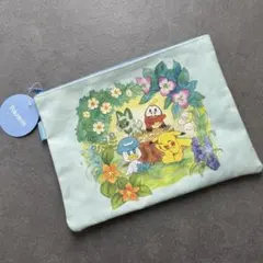 ⭐️新品未使用タグ付き⭐️ポケットモンスター　水彩画風ポーチ　小物入れ