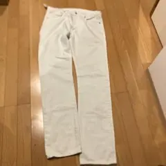 Levi's 501 ホワイトデニム　swag