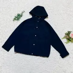 【ユニクロ】❣️オーバーサイズパーカ❣️耐久撥水加工 カジュアル ブルゾン 紺 S