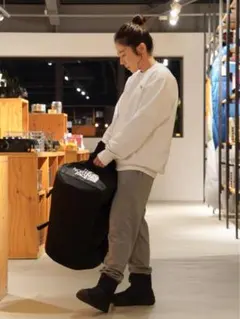 土日限定値下げ【THE NORTH FACE】ダッフルバッグS ドラムバック 黒