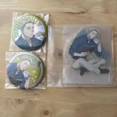 呪術廻戦 セガラッキーくじ 七海建人　アクリルスタンド　缶バッジ2種