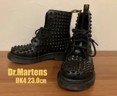 【極美品•超希少レア】ドクターマーチン・スタッズブーツ・8ホール 23cmのサムネイル