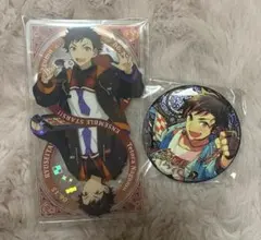 あんスタ　南雲鉄虎　缶バッジ　クリアカード