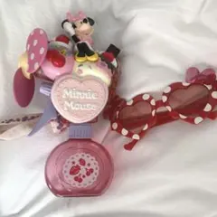ミニーマウス サングラスとハンディーファンボトルセット