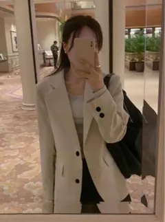 GRL♡ダブルボタンテーラードジャケット