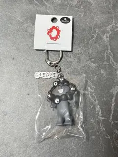 EXPO2025黒ミャクミャク立体PVC キーホルダー プレート付黒 ブラック