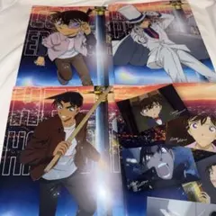 名探偵コナン 100万ドルの五稜星 クリアファイル 4種セット