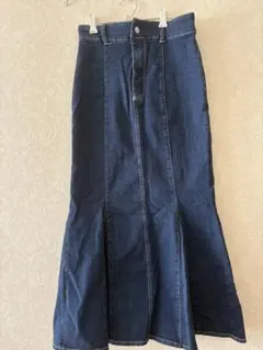 INGNI デニム マーメイドスカート ロング丈