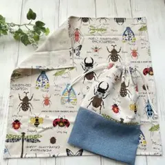 ハンドメイド＊給食袋ナフキンセット《昆虫》
