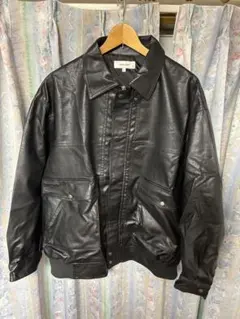 MONO-MART ブラック レザージャケット L