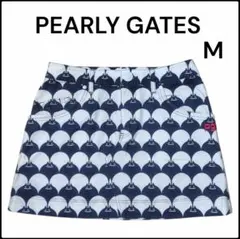 ♡パーリーゲイツ　PEARLYGATES　スカート マンタ柄　エイ柄 Mのサムネイル