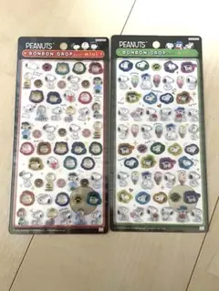 レア【正規品】スヌーピーボンボンドロップmini シール 2枚セット
