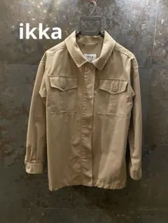 ikka ジャケット　アウター　レディースベージュ　Ｌ