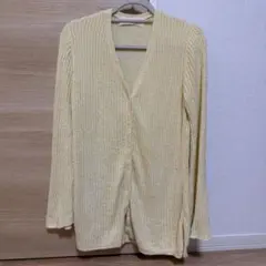 ジェラピケ ミモザロングカーディガン