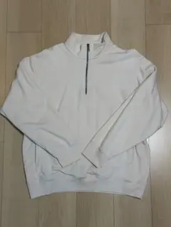 完売品 ユニクロ スウェットハーフジップシャツ 美品