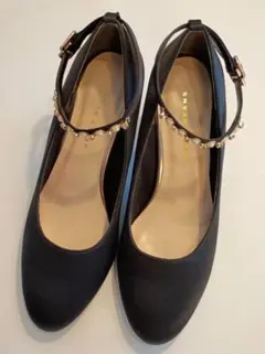 JELLY BEANS パールストラップラウンドトゥパンプス 23.5cm