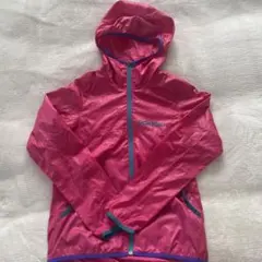 adidas ピンク ウィンドブレーカー フード付き　M