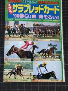 2026年最新】サラブレッドカード96の人気アイテム - メルカリ