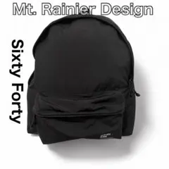 MT.RAINER DESIGN Sixty Fortyデザインバッグパック黒のサムネイル